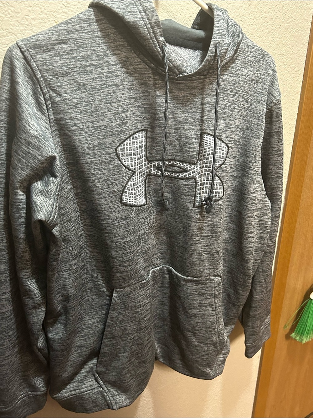 LG Gray Heather Pullover Hooded Sweatshirt